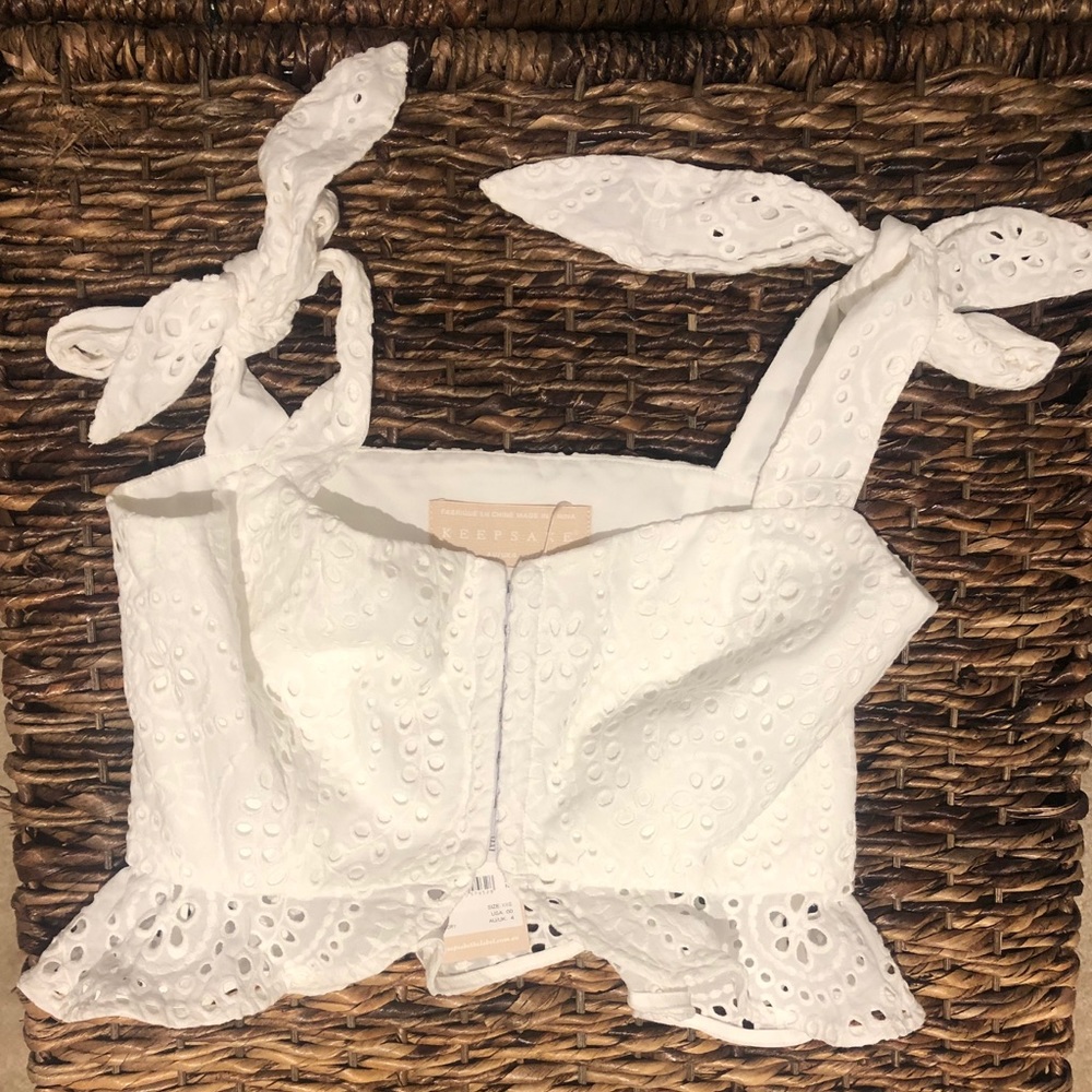 NWT Keepsake White Harmony Top